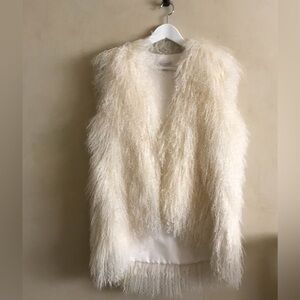 Once Was Melbourne Mongolian Lamb Fur Vest